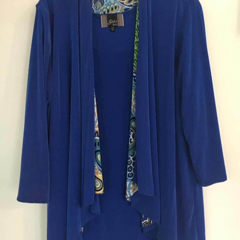 Slinky Brand tank dress with matching Jacket